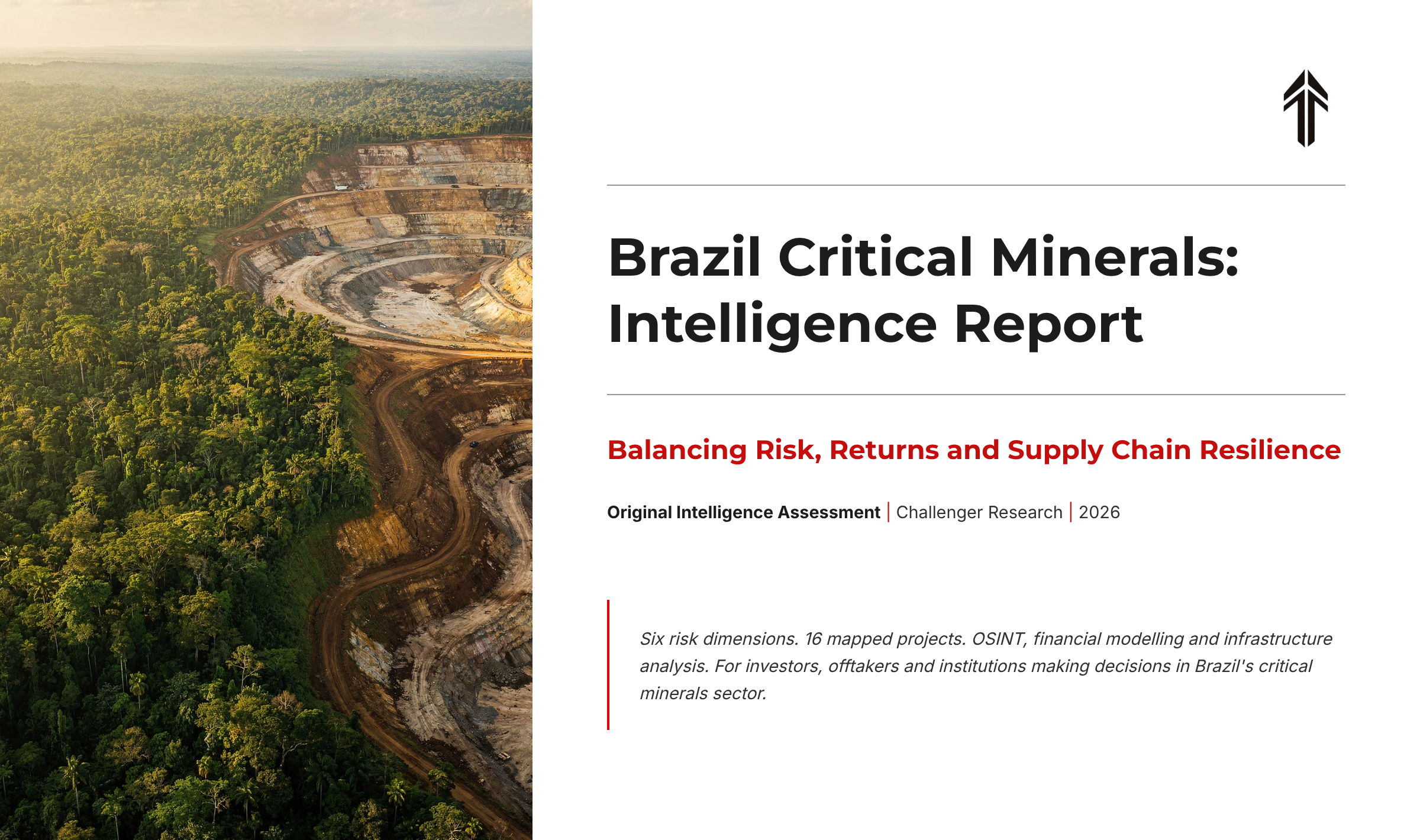 Brazil Critical Minerals Intelligence Report cover