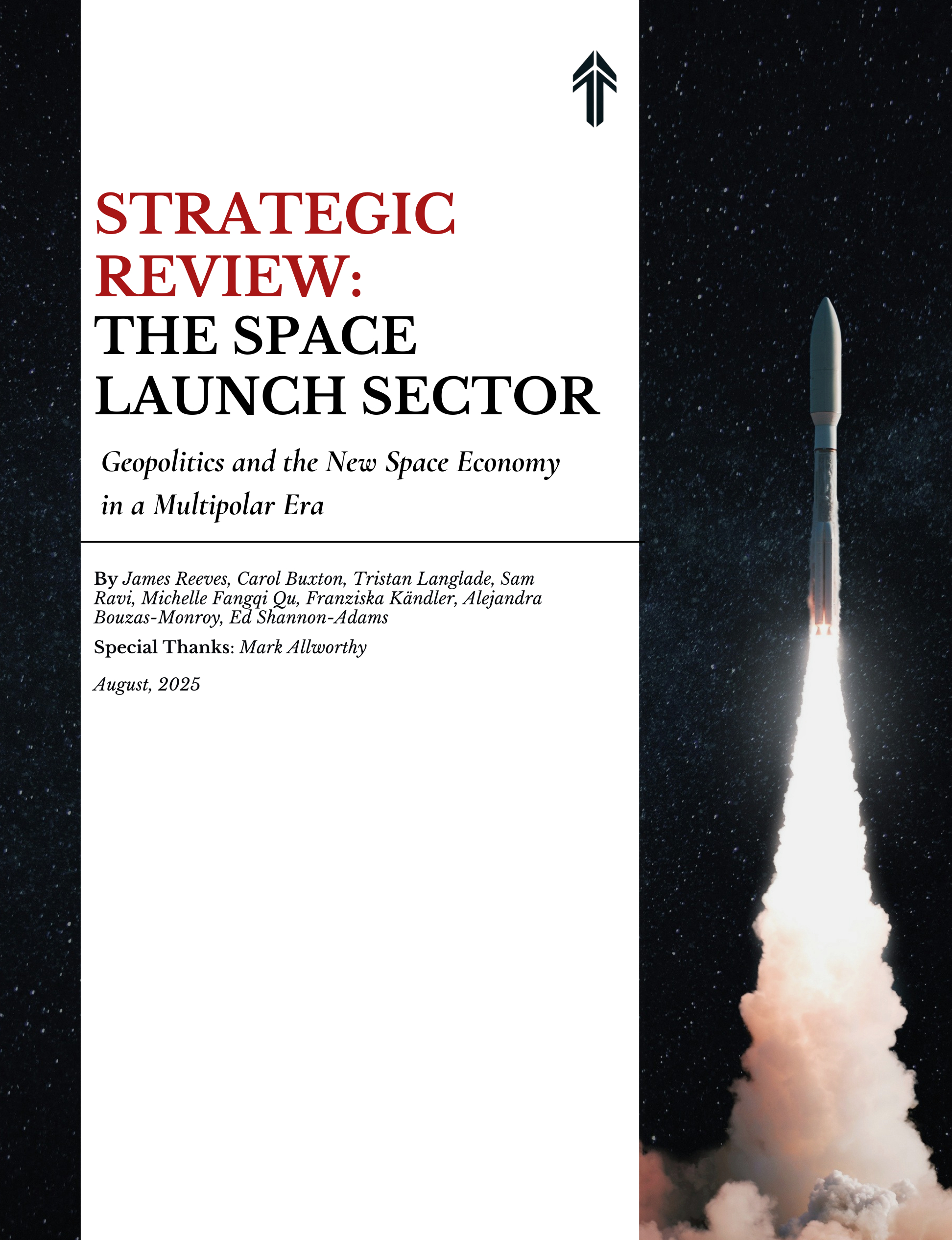 The Space Launch Sector: Strategic Review cover